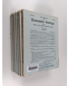 käytetty kirja Economic Geology and the Bulletin of the Society of Economic Geologist : Vol. 61, n:o 1-8