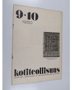 käytetty teos Kotiteollisuus 9-10/1951