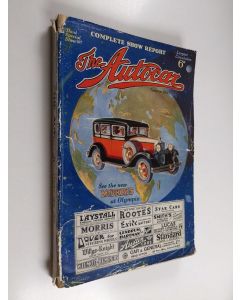 käytetty kirja The Autocar October 18th 1929 Complete Show Report : Third Special Show No