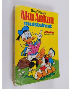 Kirjailijan Walt Disney käytetty kirja Aku Ankan muistelmat