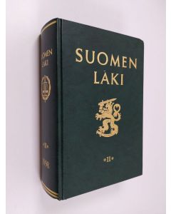 käytetty kirja Suomen laki 1998 osa 2