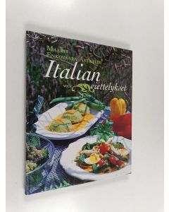 Kirjailijan Maarit Enkovaara-Astraldi käytetty kirja Italian viettelykset : makupaloja Maaritin tapaan