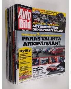 käytetty teos Auto Bild Suomi vuosikerta 2016 (1-16)