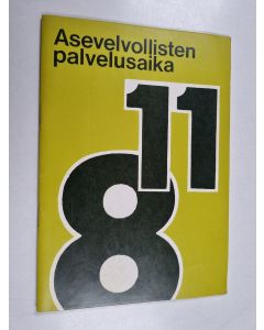 käytetty teos Asevelvollisten palvelusaika