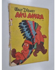 Kirjailijan Walt Disney käytetty teos Aku Ankka 12/1960