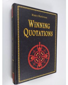 Kirjailijan Markus Wartiovaara käytetty kirja Winning quotations