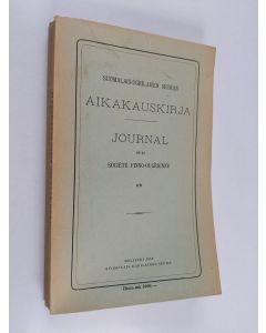 käytetty kirja Suomalais-ugrilaisen seuran aikakauskirja 60 : Journal de la societe finno-ougrienne 60