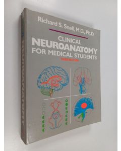 Kirjailijan Richard S. Snell käytetty kirja Clinical neuroanatomy for medical students