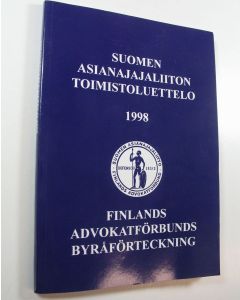 käytetty kirja Suomen asianajajaliiton toimistoluettelo 1998