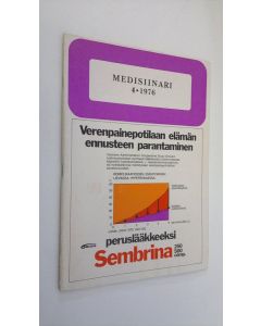 käytetty teos Medisiinari n:o 4/1976