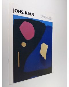 käytetty teos Johs.Rian 1891-1981 - Kunstnernes hus Oslo 9.mars-3.april 1985 - Trondhjems Kunstforening 20.april-12.mai 1985