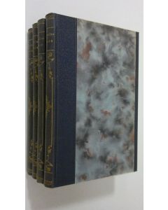 Kirjailijan Zacharias Topelius käytetty kirja Sånger I-IV