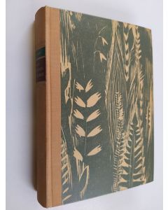 Kirjailijan Hjalmar Nortamo käytetty kirja Helmikoristeinen kirjanmerkki : elämää Raumalla 1800-luvun loppupuoliskolla