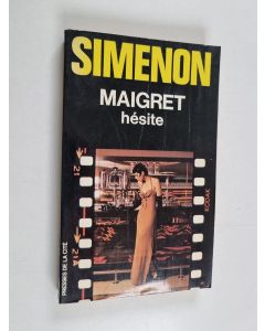Kirjailijan Georges Simenon käytetty kirja Maigret hésite