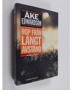Kirjailijan Åke Edwardson käytetty kirja Rop från Långt Avstånd