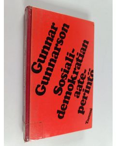 Kirjailijan Gunnar Gunnarson käytetty kirja Sosialidemokratian aateperintö