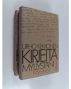 Kirjailijan Urho Kekkonen käytetty kirja Kirjeitä myllystäni 1-2, 1956-1975