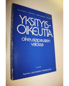 Kirjailijan Martti Castren käytetty kirja Yksityisoikeutta oikeustapausten valossa