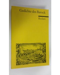 käytetty kirja Gedichte des Barock