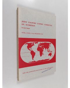 Kirjailijan Joint FAO/WHO Expert Committee on Nutrition käytetty kirja Joint FAO/WHO Expert Committee on Nutrition - Seventh Report Rome, Italy, 12-20 December 1966