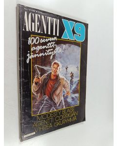 käytetty kirja Agentti X9 1/1988