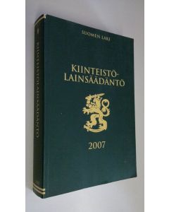 käytetty kirja Kiinteistölainsäädäntö 2007