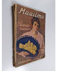 käytetty kirja Maailma-lehti pääsiäisnumero Huhtikuu 1919