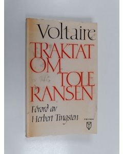 Kirjailijan Voltaire käytetty kirja Traktat om toleransen
