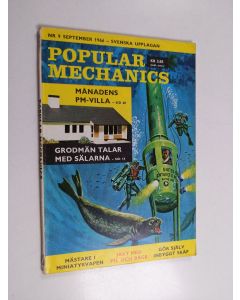 käytetty kirja Popular Mechanics 9/1966