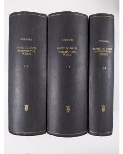 Kirjailijan Paul Fauchille käytetty kirja Traité de droit international public : Tome I : 1-3 Paix