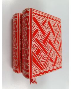 käytetty kirja Kalevala : karjalais-suomalainen kansalliseepos runot 1-25, 26-50 (2 kirjaa)