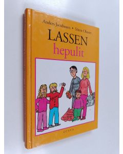 Kirjailijan Anders Jacobsson käytetty kirja Lassen hepulit (ERINOMAINEN)