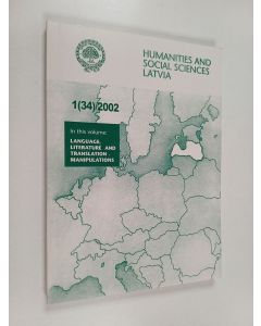 käytetty kirja Humanities and social sciences. Latvia 1(34)/2002