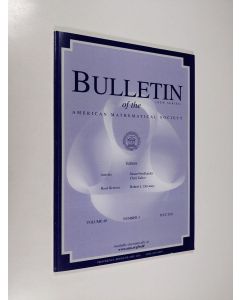 käytetty kirja Bulletin of the American Mathematical Society - vol. 48, number 3, july 2011