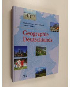 Kirjailijan Winfried Schenk & Rudiger Glaser ym. käytetty kirja Geographie Deutschlands