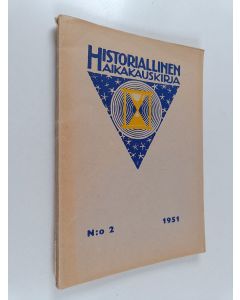 käytetty kirja Historiallinen aikakauskirja 2/1951
