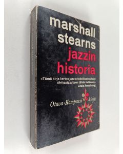 Kirjailijan Marshall W. Stearns käytetty kirja Jazzin historia