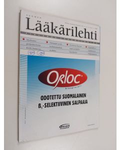 käytetty kirja Suomen lääkärilehti 17/2001