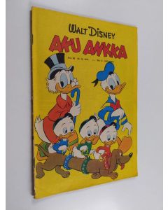 Kirjailijan Walt Disney käytetty teos Aku Ankka 42/1974