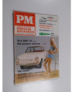 käytetty kirja Popular Mechanics 2/1968