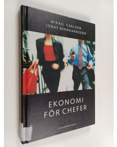 Kirjailijan Mikael Carlson käytetty kirja Ekonomi för chefer