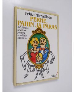 Kirjailijan Pekka Hämäläinen käytetty kirja Perhe, pahin ja paras (signeerattu)