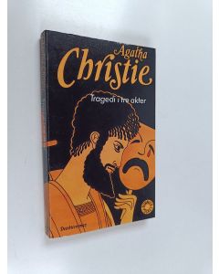Kirjailijan Agatha Christie k&auml;ytetty kirja Tragedi i tre akter