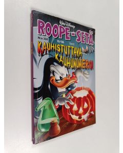 Kirjailijan Walt Disney käytetty kirja Roope-setä 10/08 : Kauhistuttava kauhunumero