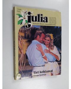 Kirjailijan Emma Goldrick käytetty kirja Tiet kohtaavat