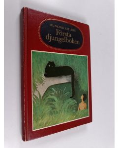 Kirjailijan Rudyard Kipling käytetty kirja Första djungelboken