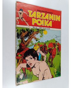 Kirjailijan Edgar Rice Burroughs käytetty teos Tarzanin poika 6/1981