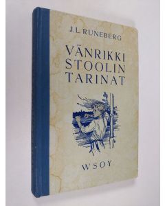 Kirjailijan J. L. Runeberg käytetty kirja Vänrikki Stoolin tarinat