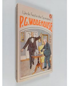 Kirjailijan P. G. Wodehouse käytetty kirja Uncle Fred in the springtime