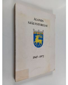 Kirjailijan Matts Dreijer käytetty kirja Ålands självstyrelse 1947-1972